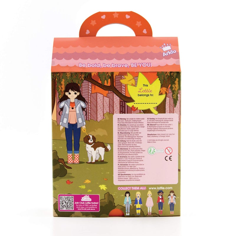 Lottie Walk in Park Doll with Pet Dog - Image 4